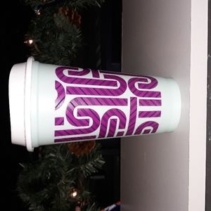 Starbucks candy cane holiday color changing cup nwt